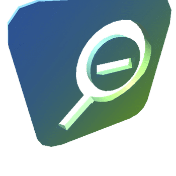 Magnifying Glass Minus Square